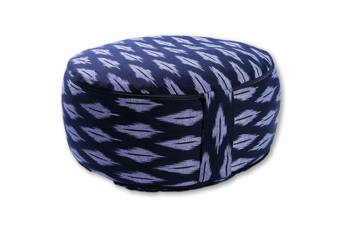 Ikat Meditation Cushion